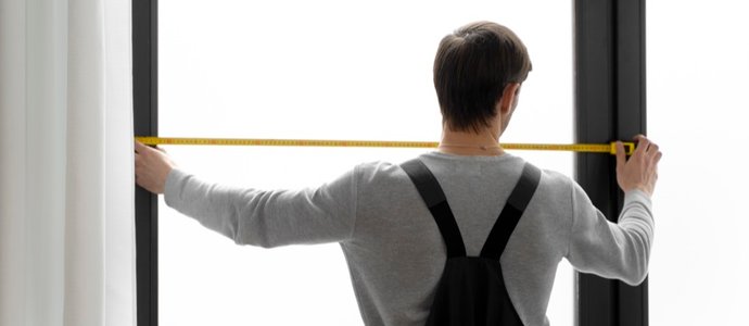 measuring windows for in-home estimate